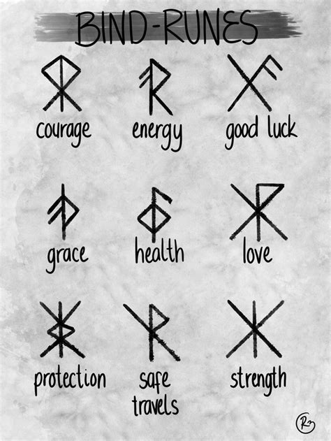 The connection between bind runes and the Norse gods